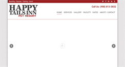 Desktop Screenshot of happytailsinn.com