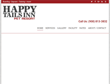 Tablet Screenshot of happytailsinn.com